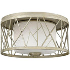 Fredrick Ramond - Nest 16-Inch Two Light Foyer Pendant - FR41611SLF - Canada Light Shop