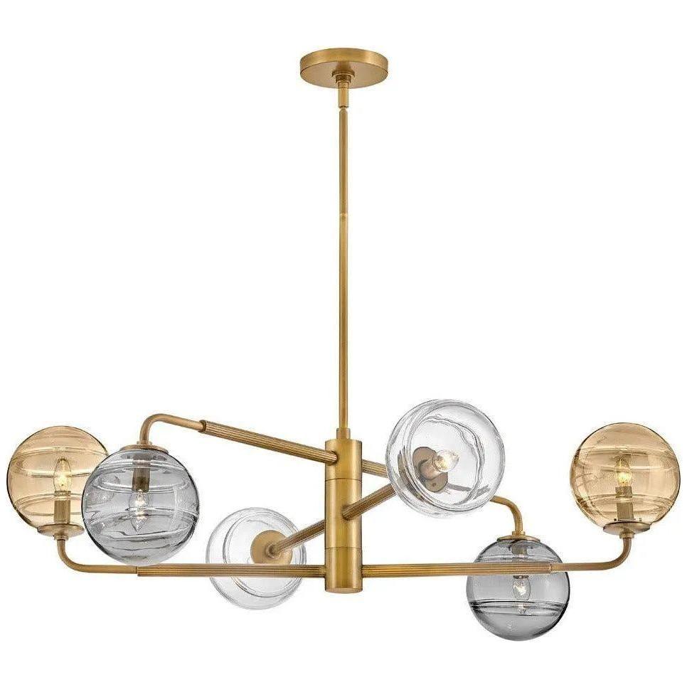 Fredrick Ramond - Oberon LED Pendant - FR30506HBR - Canada Light Shop