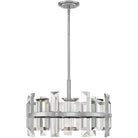 Fredrick Ramond - Odette 24-Inch Six Light Chandelier - FR39214PNI - Canada Light Shop