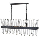 Fredrick Ramond - Revel 41-Inch Four Light Chandelier - FR30908BLK - Canada Light Shop