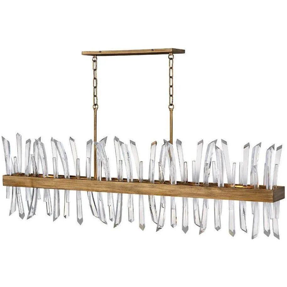Fredrick Ramond - Revel 55-Inch Six Light Chandelier - FR30909BNG - Canada Light Shop