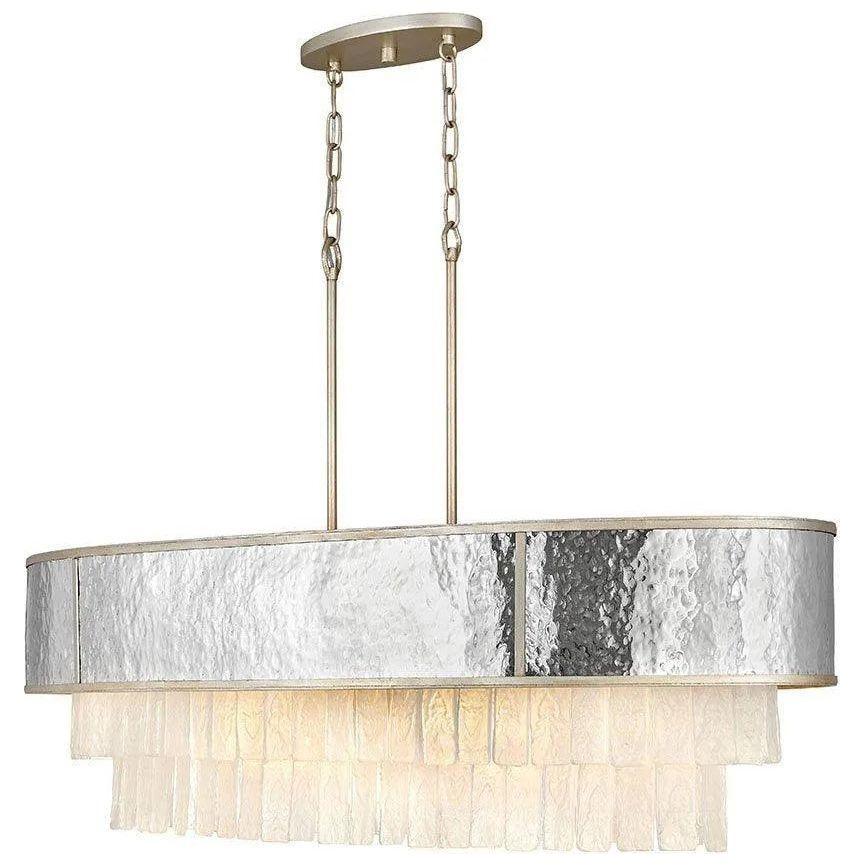 Fredrick Ramond - Reverie 43-Inch Ten Light Chandelier - FR32709CPG - Canada Light Shop
