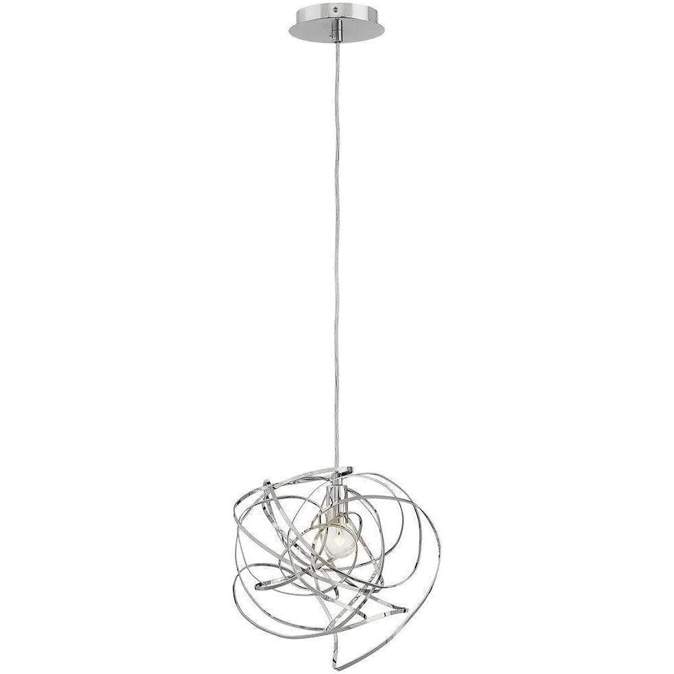 Fredrick Ramond - Rumor 12-Inch One Light Pendant - FR32017PNI - Canada Light Shop
