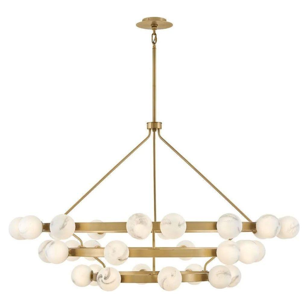 Fredrick Ramond - Selene LED Multi Tier Chandelier - FR41908LCB - Canada Light Shop
