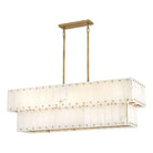 Fredrick Ramond - Simone LED Linear Chandelier - FR47756BNG - Canada Light Shop