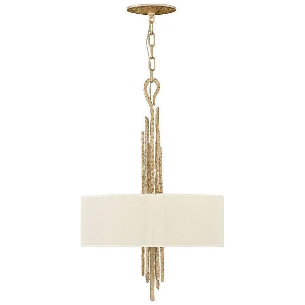 Fredrick Ramond - Spyre 18-Inch Three Light Chandelier - FR43414CPG - Canada Light Shop