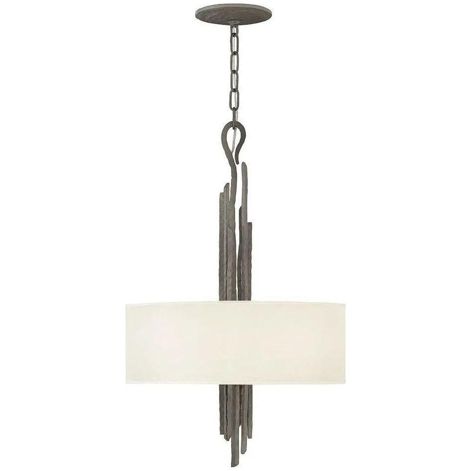 Fredrick Ramond - Spyre 18-Inch Three Light Chandelier - FR43414MMB - Canada Light Shop