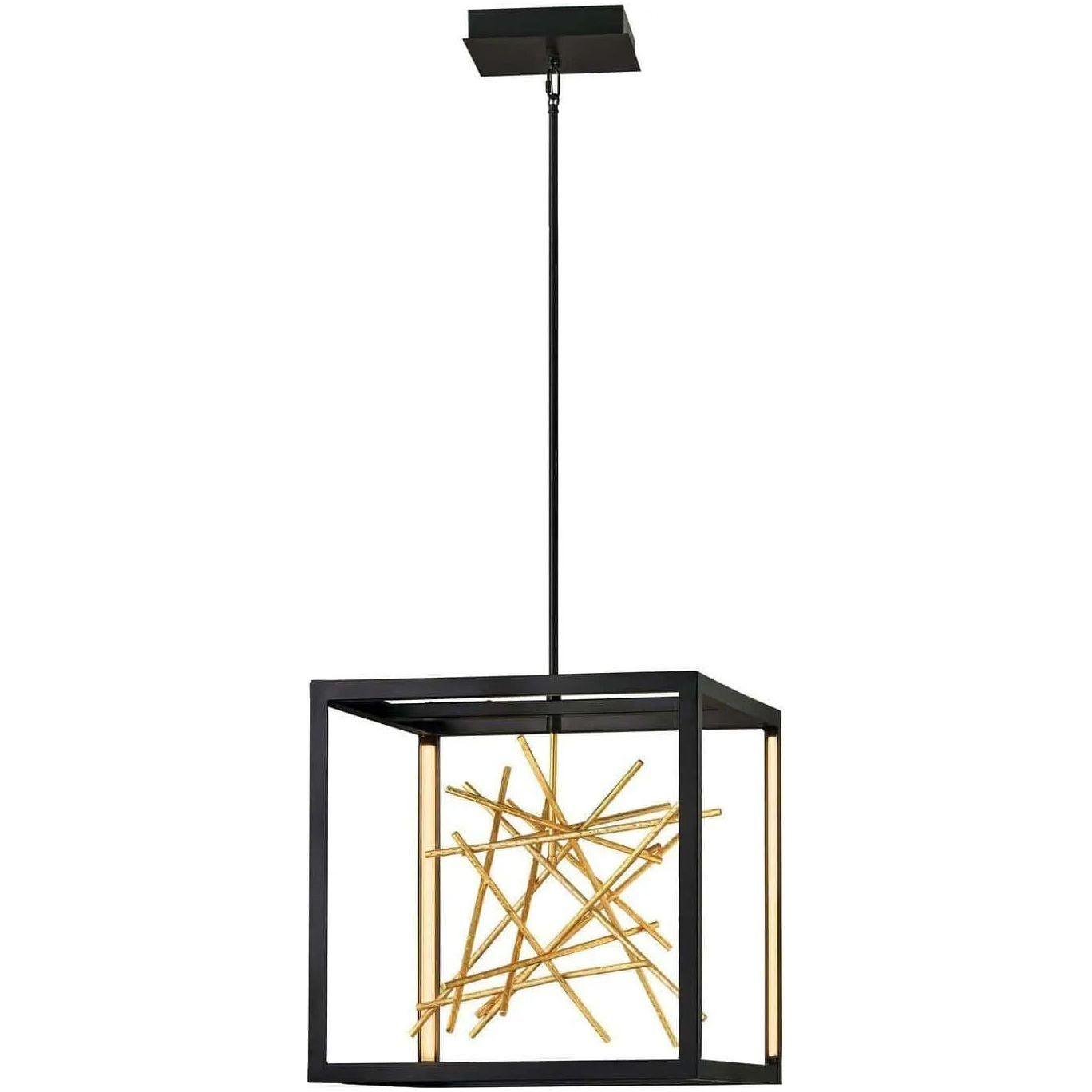Fredrick Ramond - Styx 20-Inch LED Pendant - FR46407BLK - Canada Light Shop