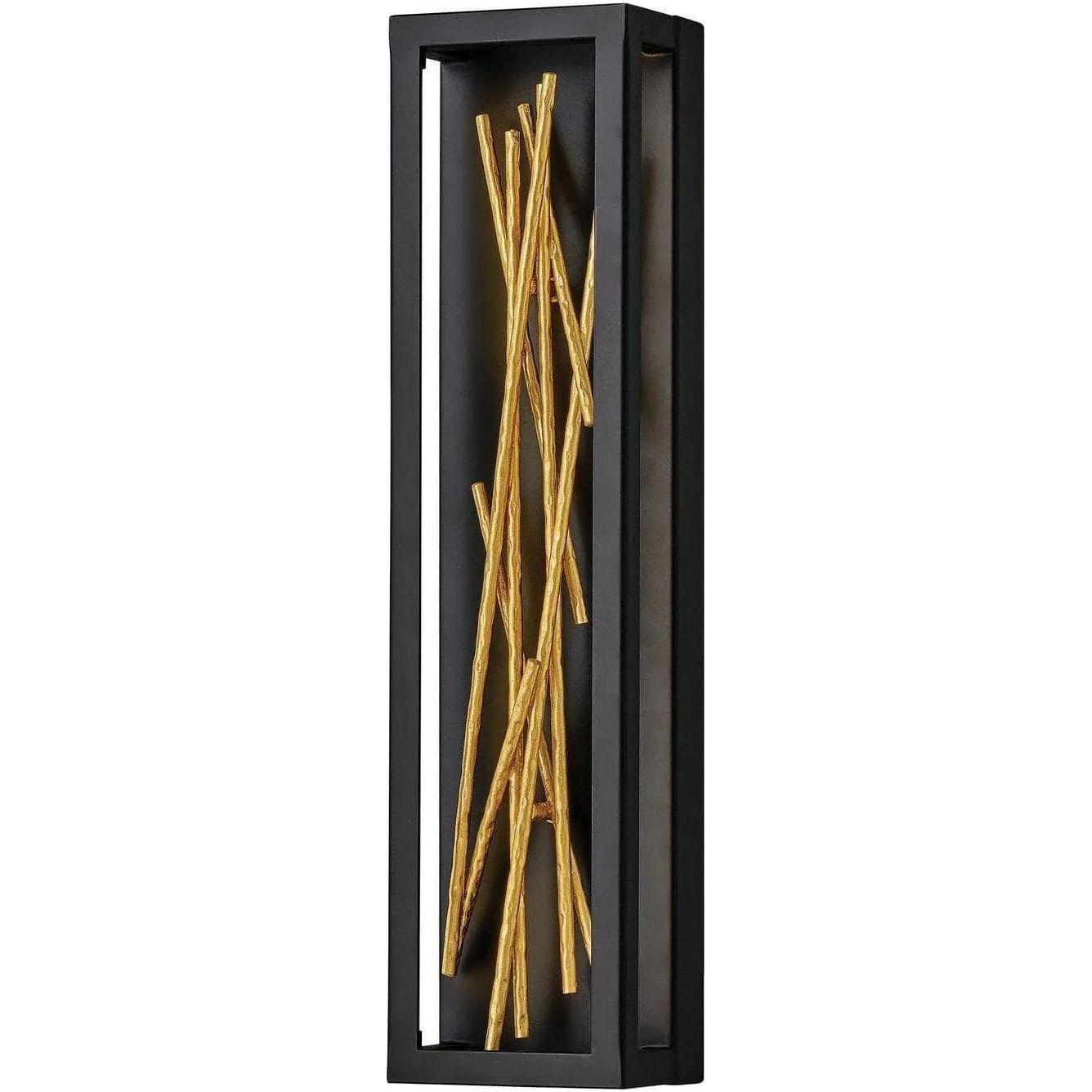 Fredrick Ramond - Styx 24-Inch LED Wall Sconce - FR46402BLK - Canada Light Shop