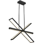 Fredrick Ramond - Tangent 36-Inch LED Chandelier - FR34806BLK - Canada Light Shop