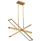 Fredrick Ramond - Tangent 36-Inch LED Chandelier - FR34806LCB - Canada Light Shop