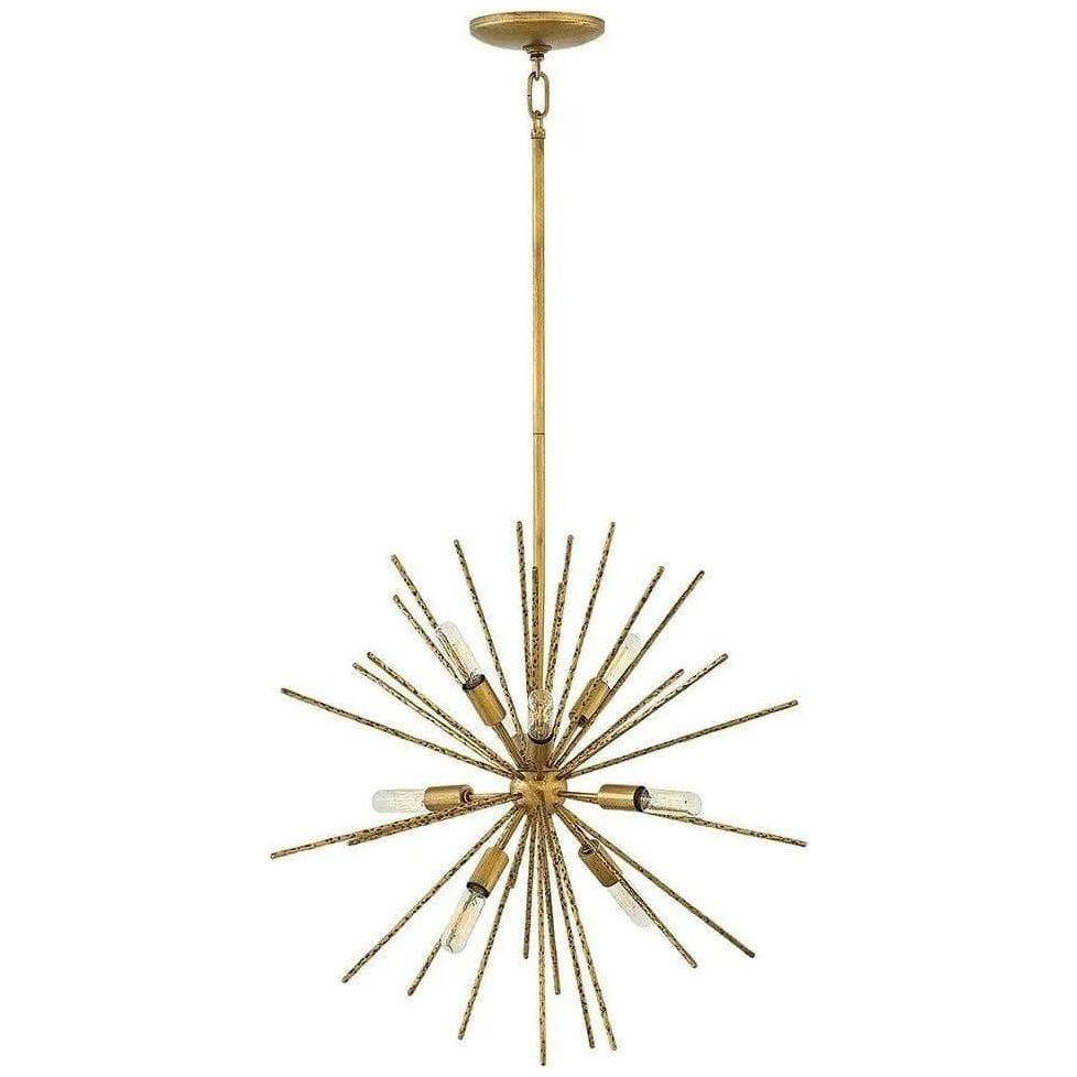 Fredrick Ramond - Tryst 22-Inch Eight Light Chandelier - FR43014BNG - Canada Light Shop