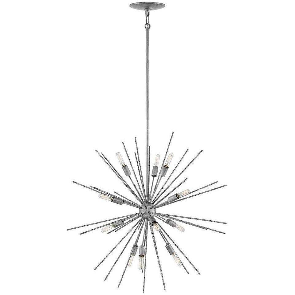 Fredrick Ramond - Tryst 30-Inch 12 Light Chandelier - FR43015BNN - Canada Light Shop