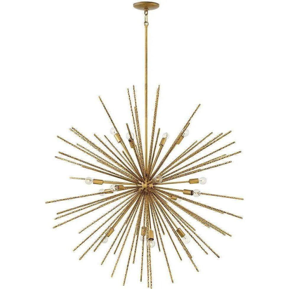 Fredrick Ramond - Tryst 42-Inch 16 Light Chandelier - FR43016BNG - Canada Light Shop