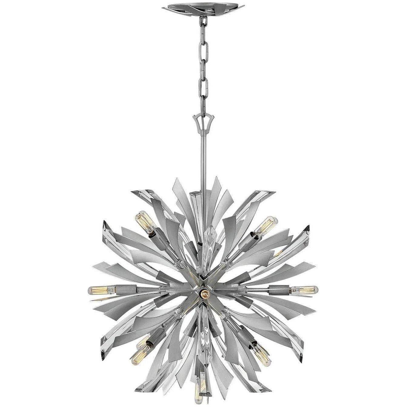Fredrick Ramond - Vida 22-Inch 13 Light Chandelier - FR40904GG - Canada Light Shop