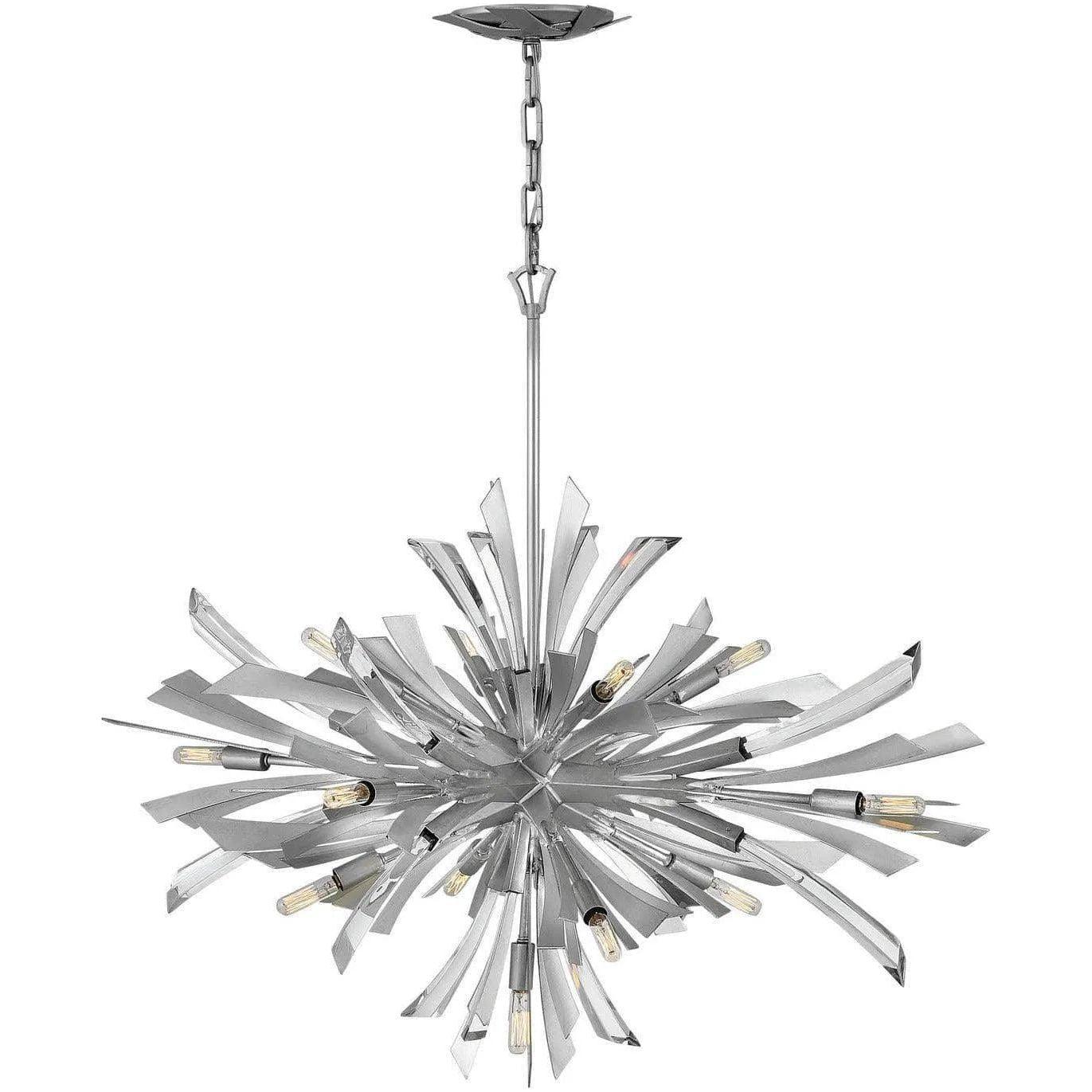 Fredrick Ramond - Vida 36-Inch 13 Light Chandelier - FR40906GG - Canada Light Shop