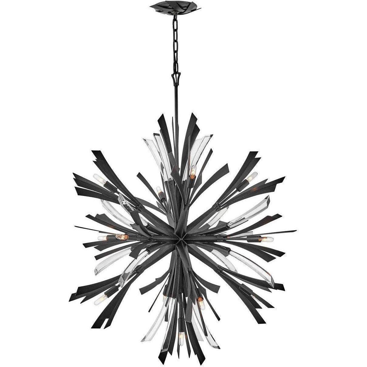 Fredrick Ramond - Vida LED Chandelier - FR40905BGR - Canada Light Shop