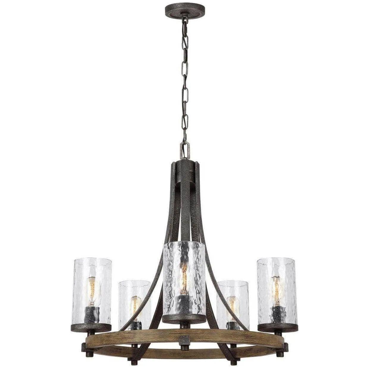 Visual Comfort Studio Collection - Angelo Chandelier - F3133/5DWK/SGM - Canada Light Shop