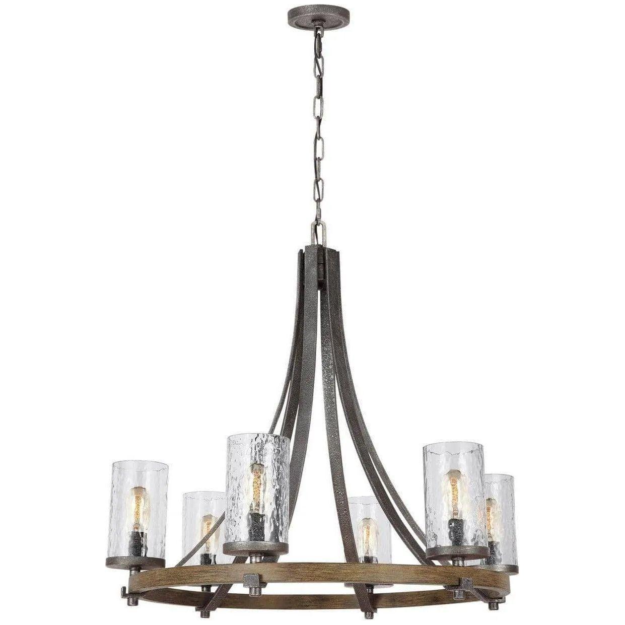Visual Comfort Studio Collection - Angelo Chandelier - F3133/5DWK/SGM - Canada Light Shop