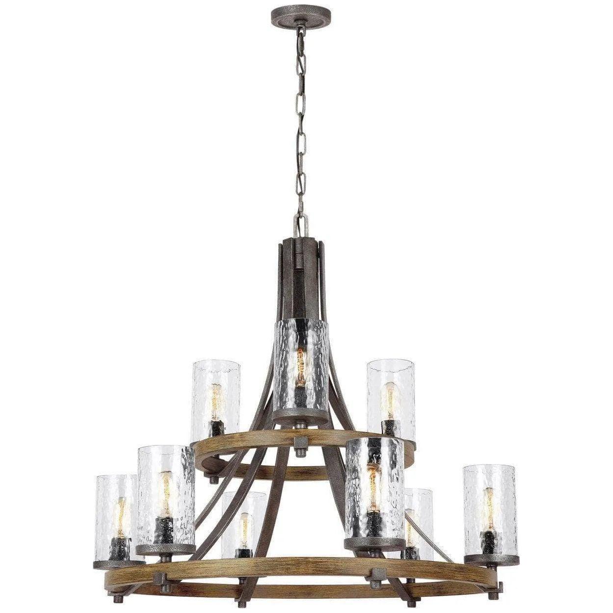 Visual Comfort Studio Collection - Angelo Chandelier - F3135/9DWK/SGM - Canada Light Shop