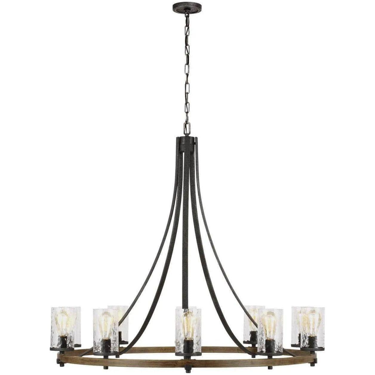 Visual Comfort Studio Collection - Angelo Chandelier - F3133/5DWK/SGM - Canada Light Shop