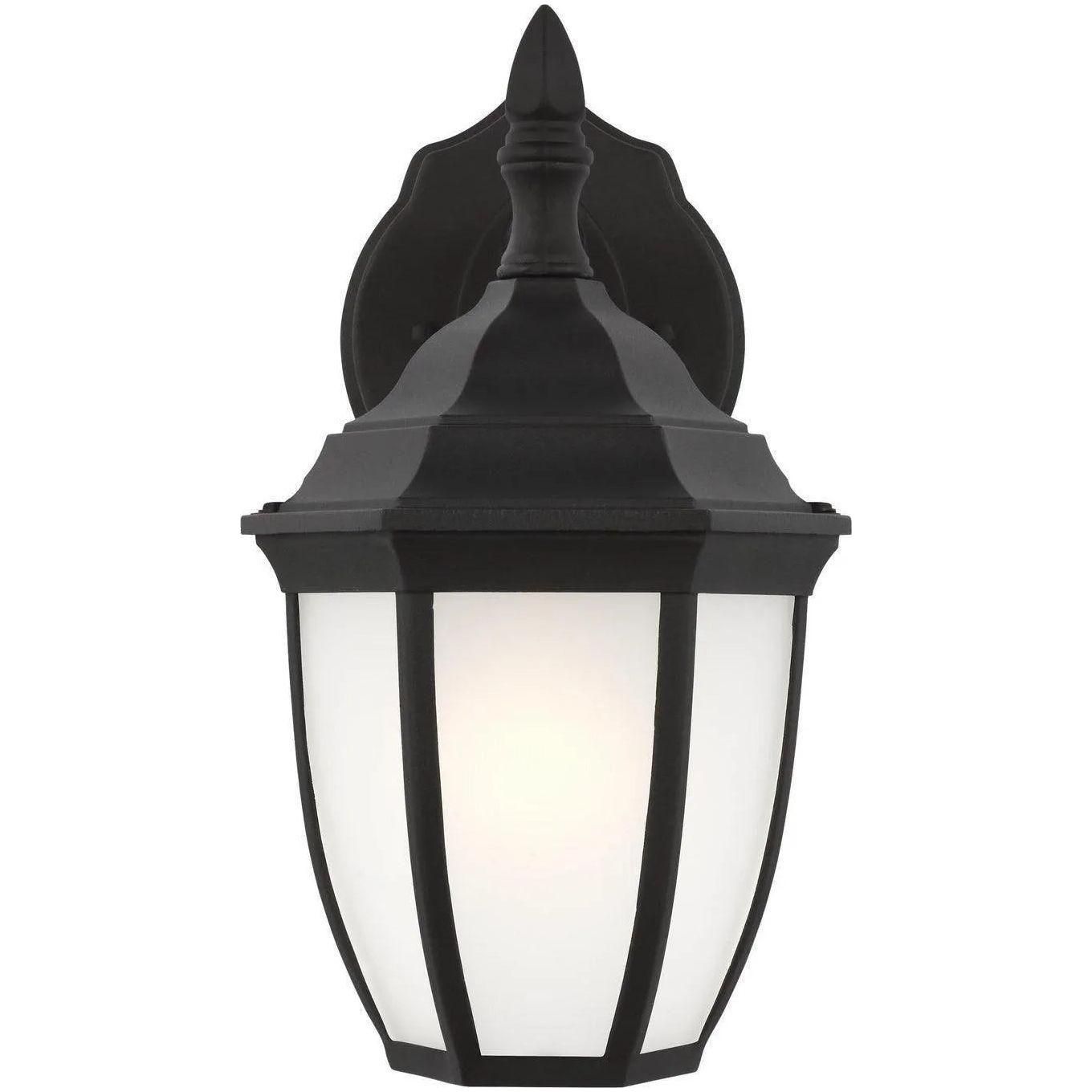 Generation Lighting - Bakersville Etched Rounded Outdoor Wall Lantern - 89936EN3-12 - Canada Light Shop