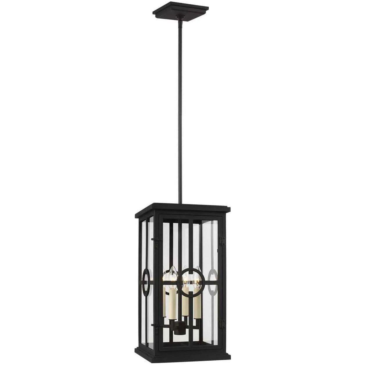 Generation Lighting - Belleville Hanging Lantern - OL15309TXB - Canada Light Shop