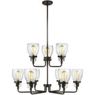 Generation Lighting - Belton Up Chandelier - 3214505EN7-710 - Canada Light Shop