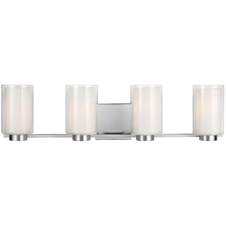 Generation Lighting - Bergin Vanity - VS22604SN - Canada Light Shop