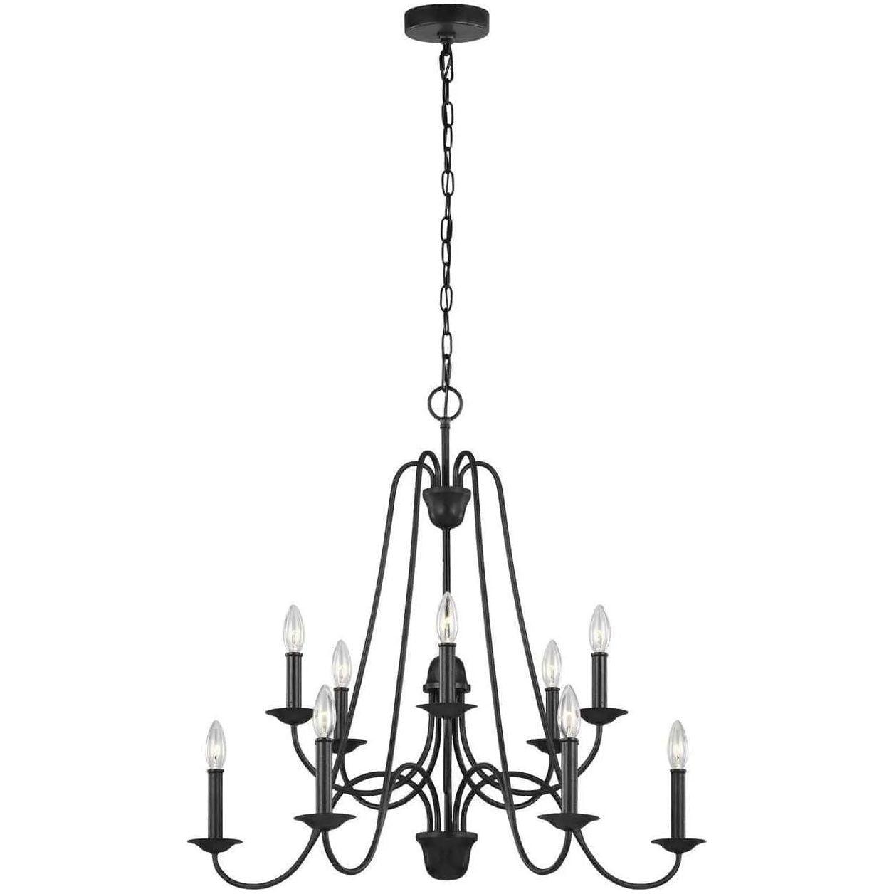 Generation Lighting - Boughton Chandelier - F3206/10AF - Canada Light Shop