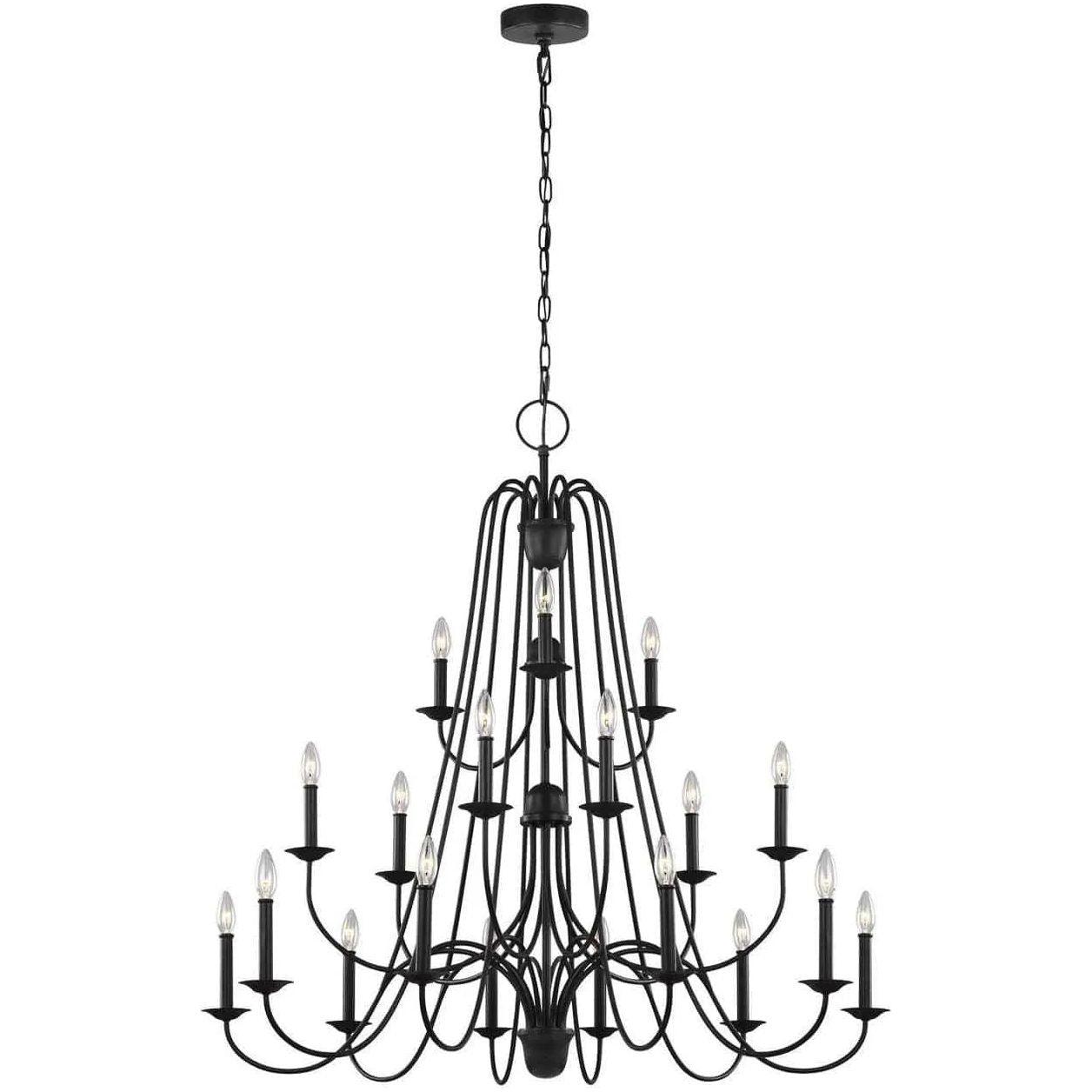 Generation Lighting - Boughton Chandelier - F3207/18AF - Canada Light Shop