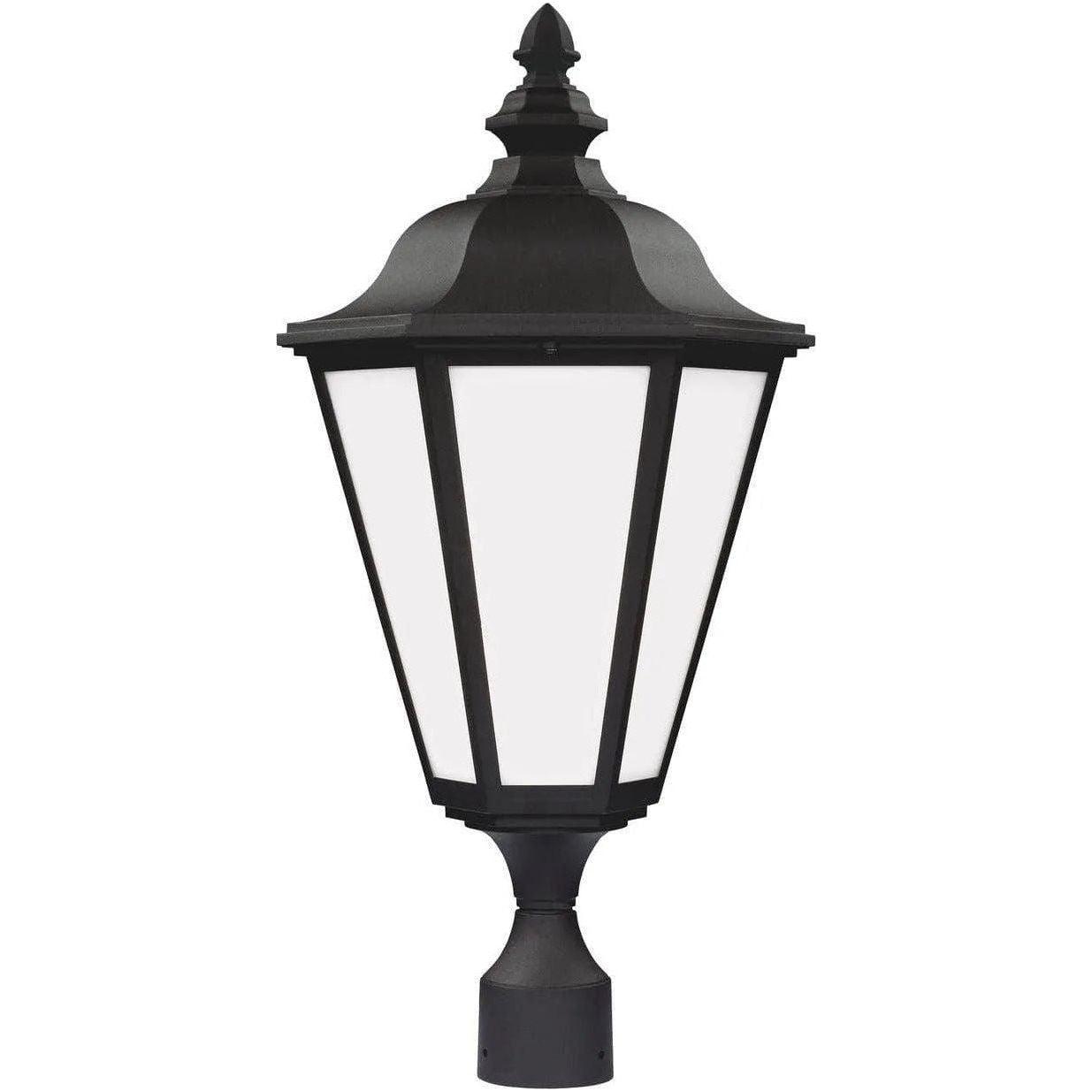 Generation Lighting - Brentwood Etched Outdoor Post Lantern - 89025-12 - Canada Light Shop