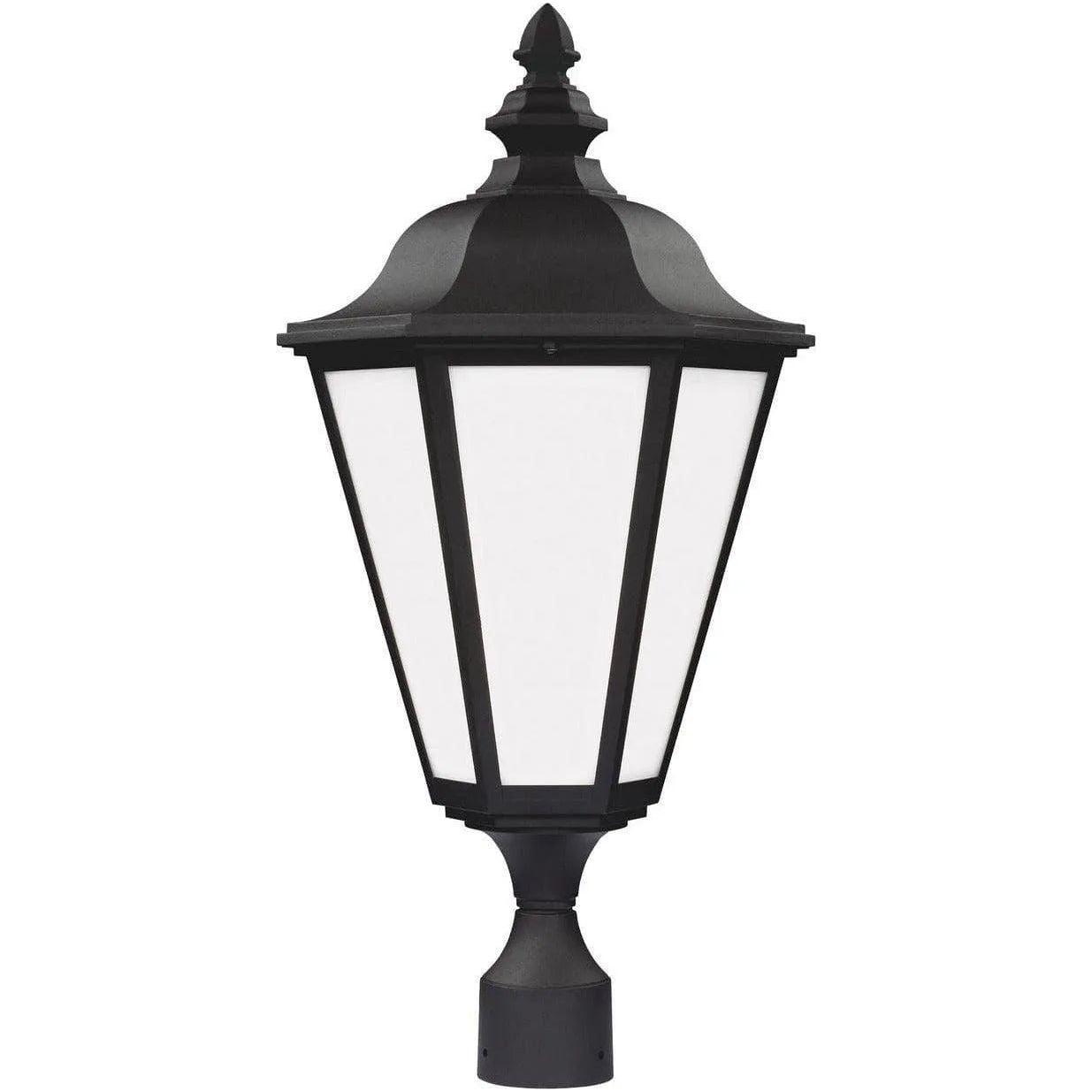 Generation Lighting - Brentwood Etched Outdoor Post Lantern - 89025EN3-12 - Canada Light Shop