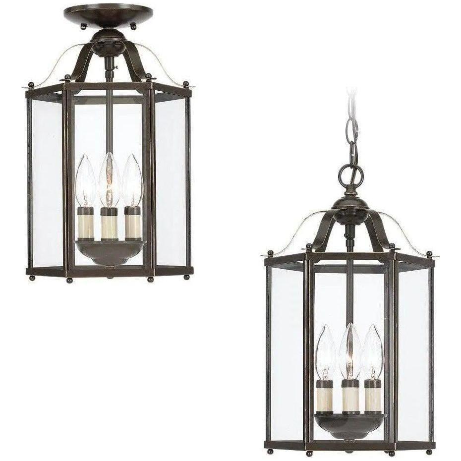 Generation Lighting - Bretton Semi-Flush Convertible Pendant - 5231-710 - Canada Light Shop