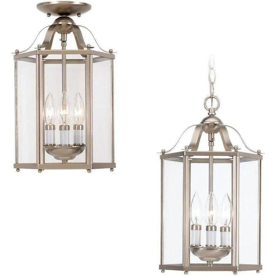 Generation Lighting - Bretton Semi-Flush Convertible Pendant - 5231-962 - Canada Light Shop