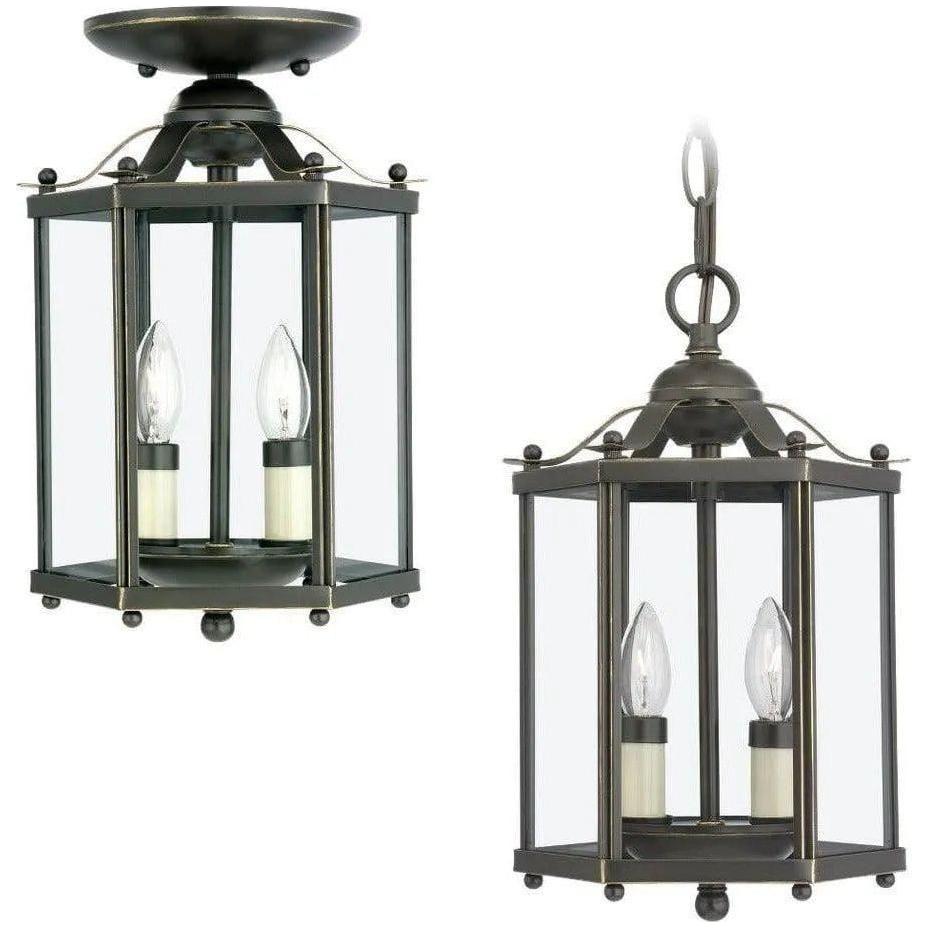 Generation Lighting - Bretton Semi-Flush Convertible Pendant - 5232-710 - Canada Light Shop