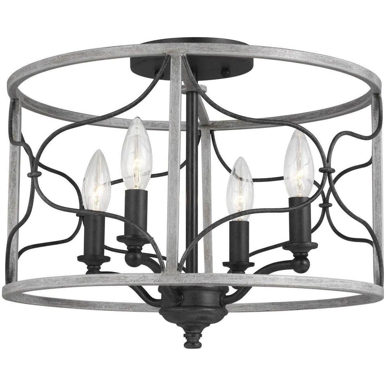 Generation Lighting - Carra Semi-Flush Mount - 7731504EN-808 - Canada Light Shop