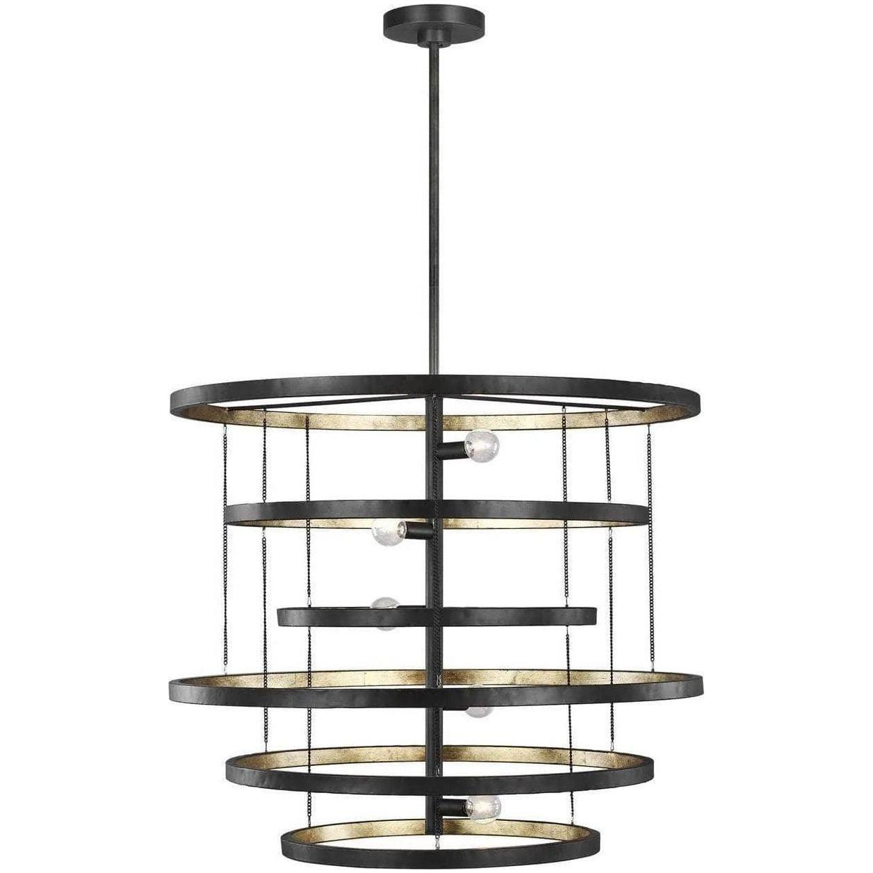 Generation Lighting - Celeste Chandelier - F3340/5AI/ADB - Canada Light Shop