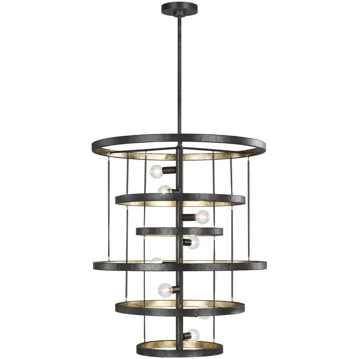 Generation Lighting - Celeste Chandelier - F3341/8AI/ADB - Canada Light Shop