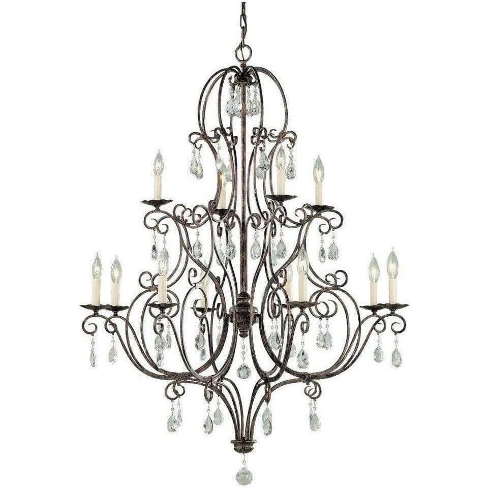 Generation Lighting - Chateau Chandelier - F1938/8+4MBZ - Canada Light Shop
