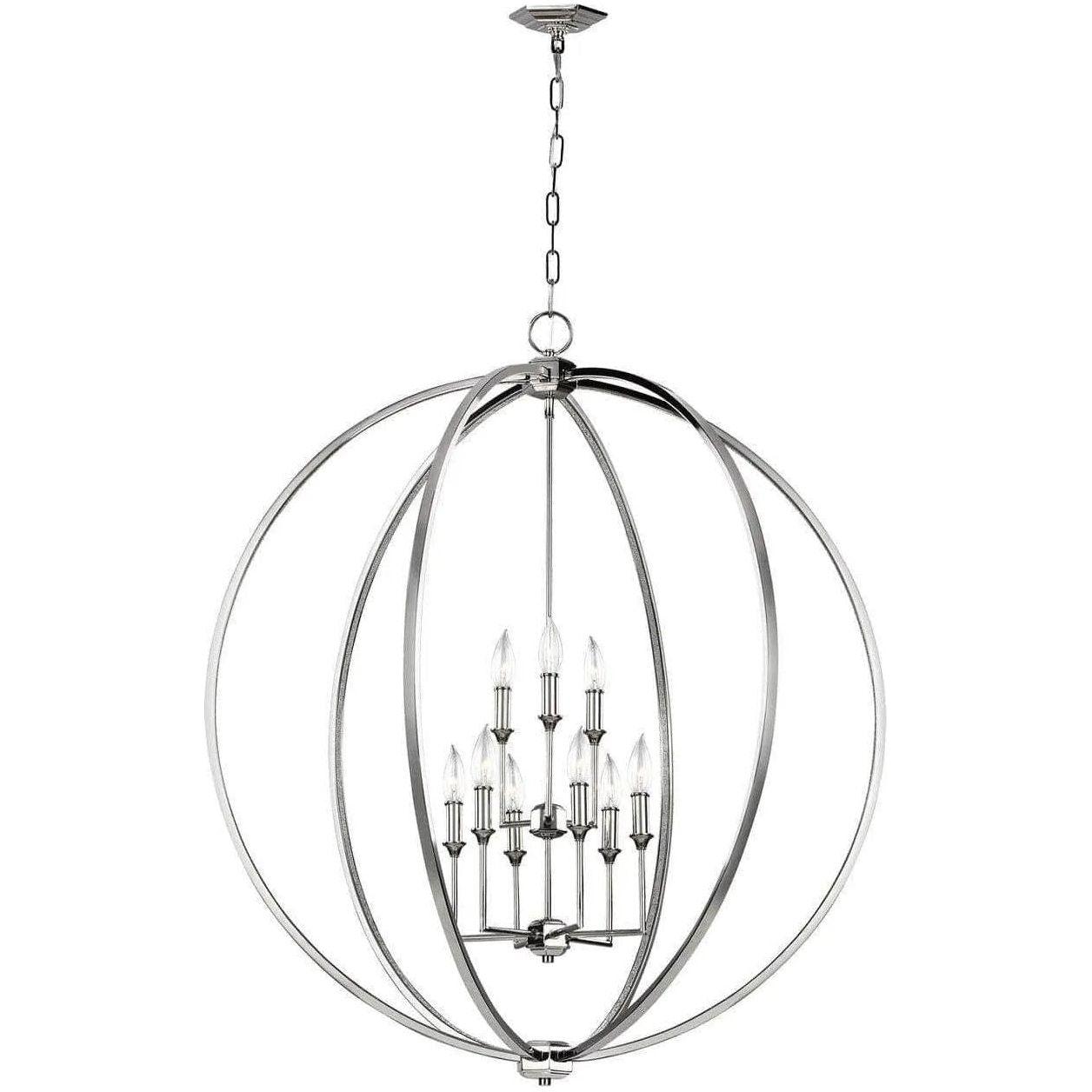 Visual Comfort Studio Collection - Corinne Chandelier - F3058/9ORB - Canada Light Shop