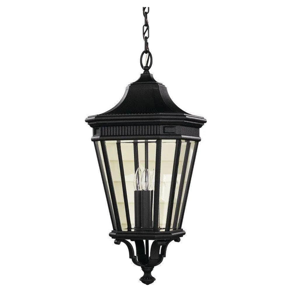 Generation Lighting - Cotswold Lane Hanging Lantern - OL5412BK - Canada Light Shop