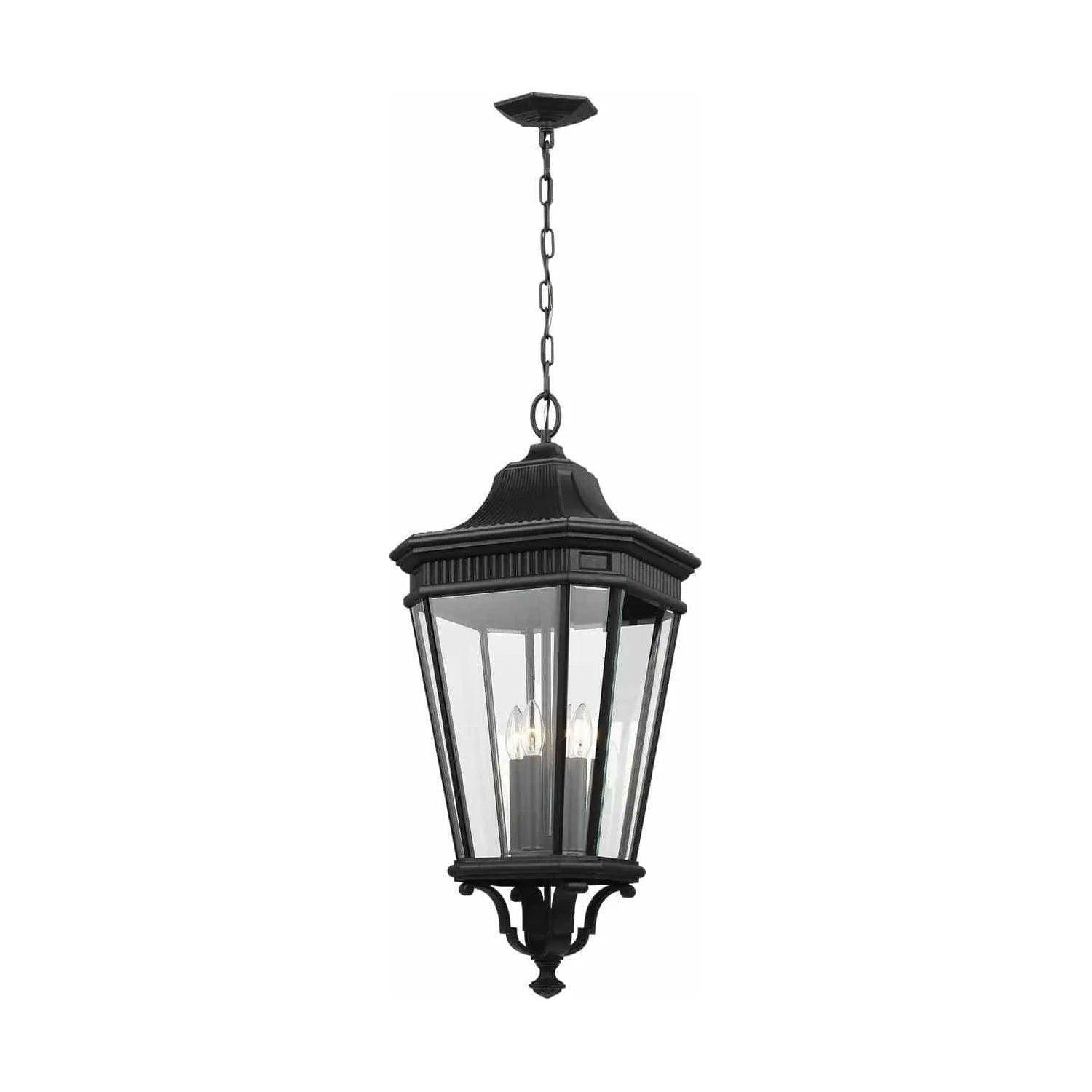 Generation Lighting - Cotswold Lane Hanging Lantern - OL5414BK - Canada Light Shop
