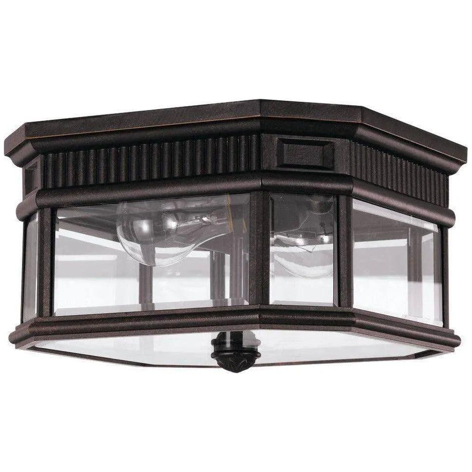 Generation Lighting - Cotswold Lane Outdoor Flush Mount - OL5413GBZ - Canada Light Shop