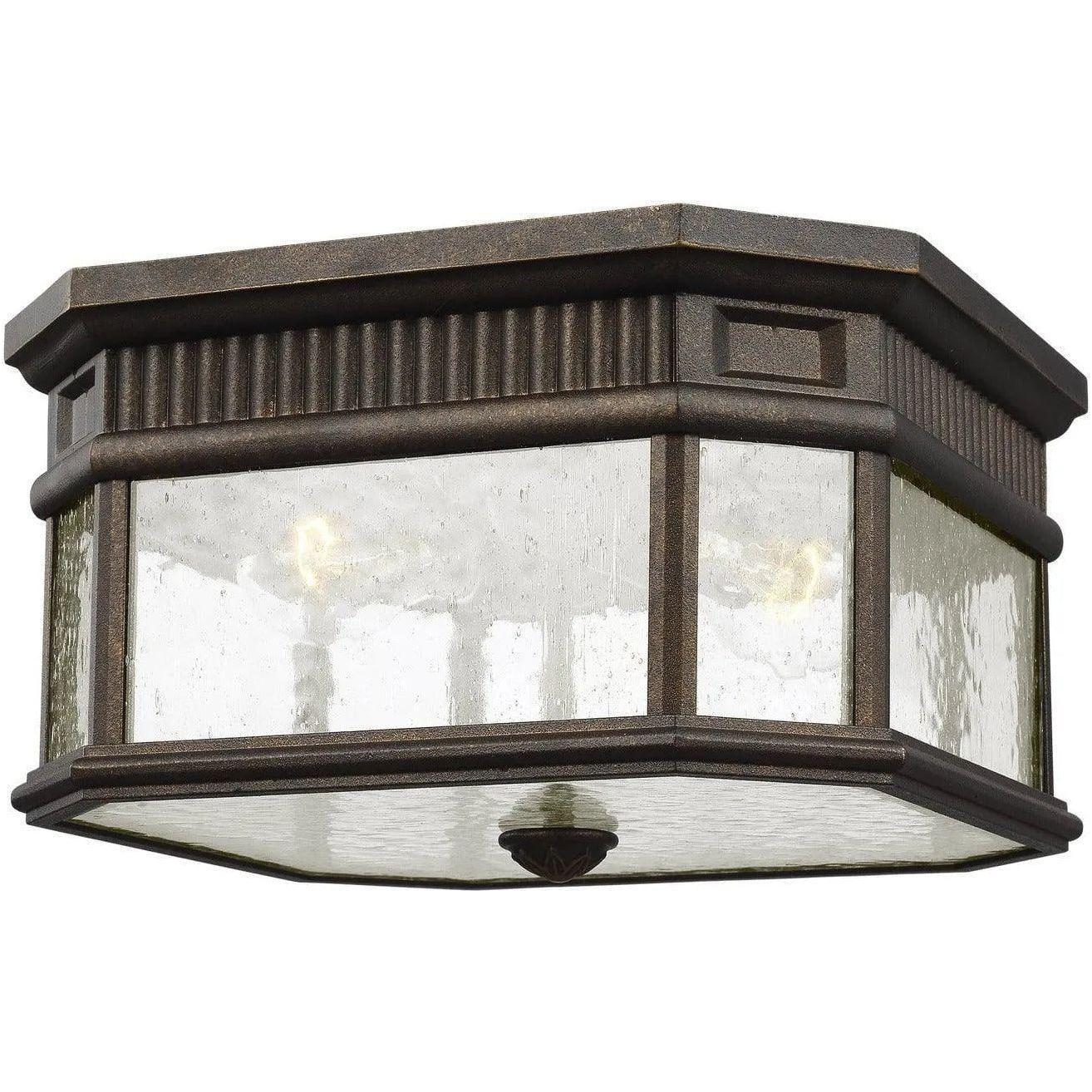 Generation Lighting - Cotswold Lane Outdoor Flush Mount - OL5433GBZ - Canada Light Shop