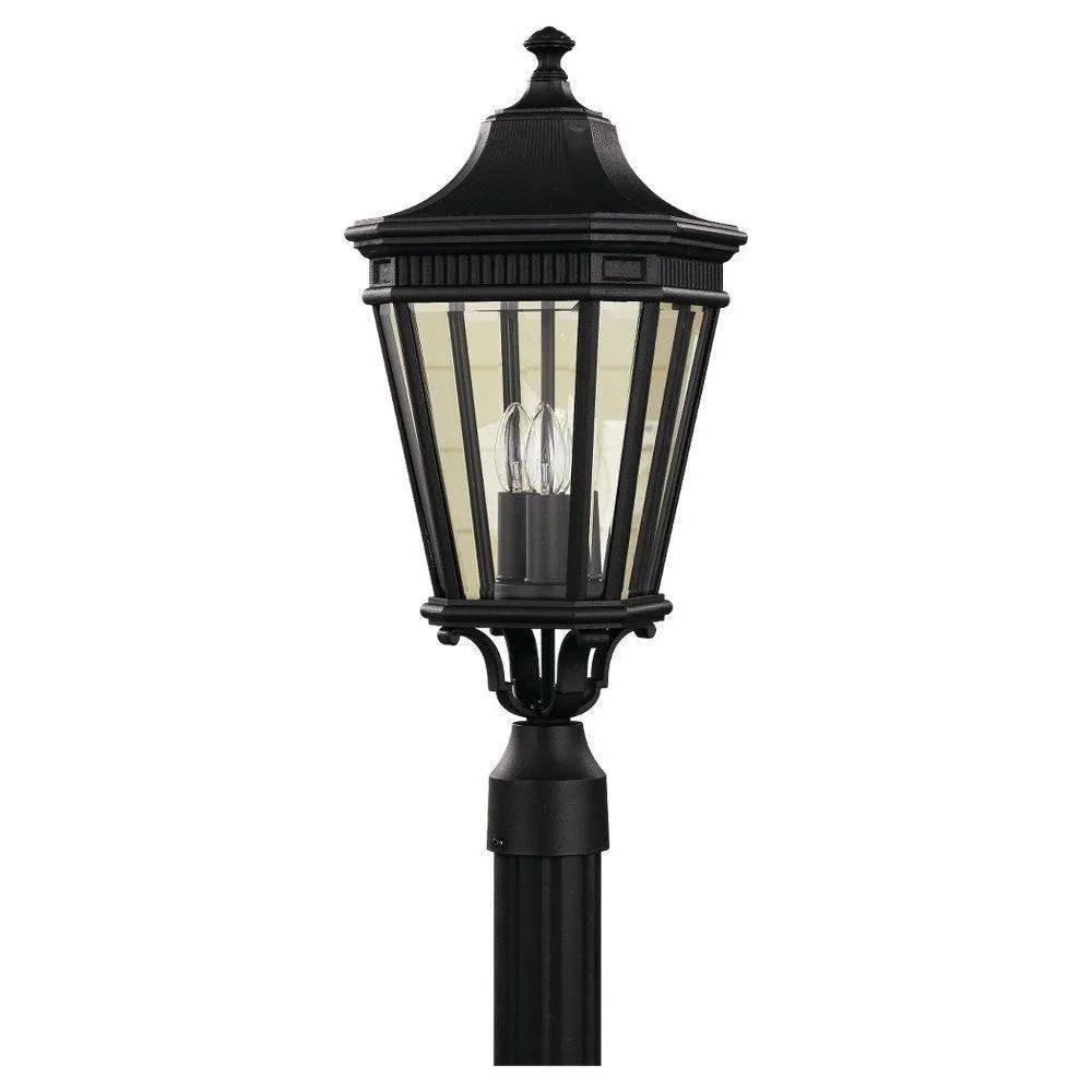 Generation Lighting - Cotswold Lane Outdoor Post Lantern - OL5407BK - Canada Light Shop