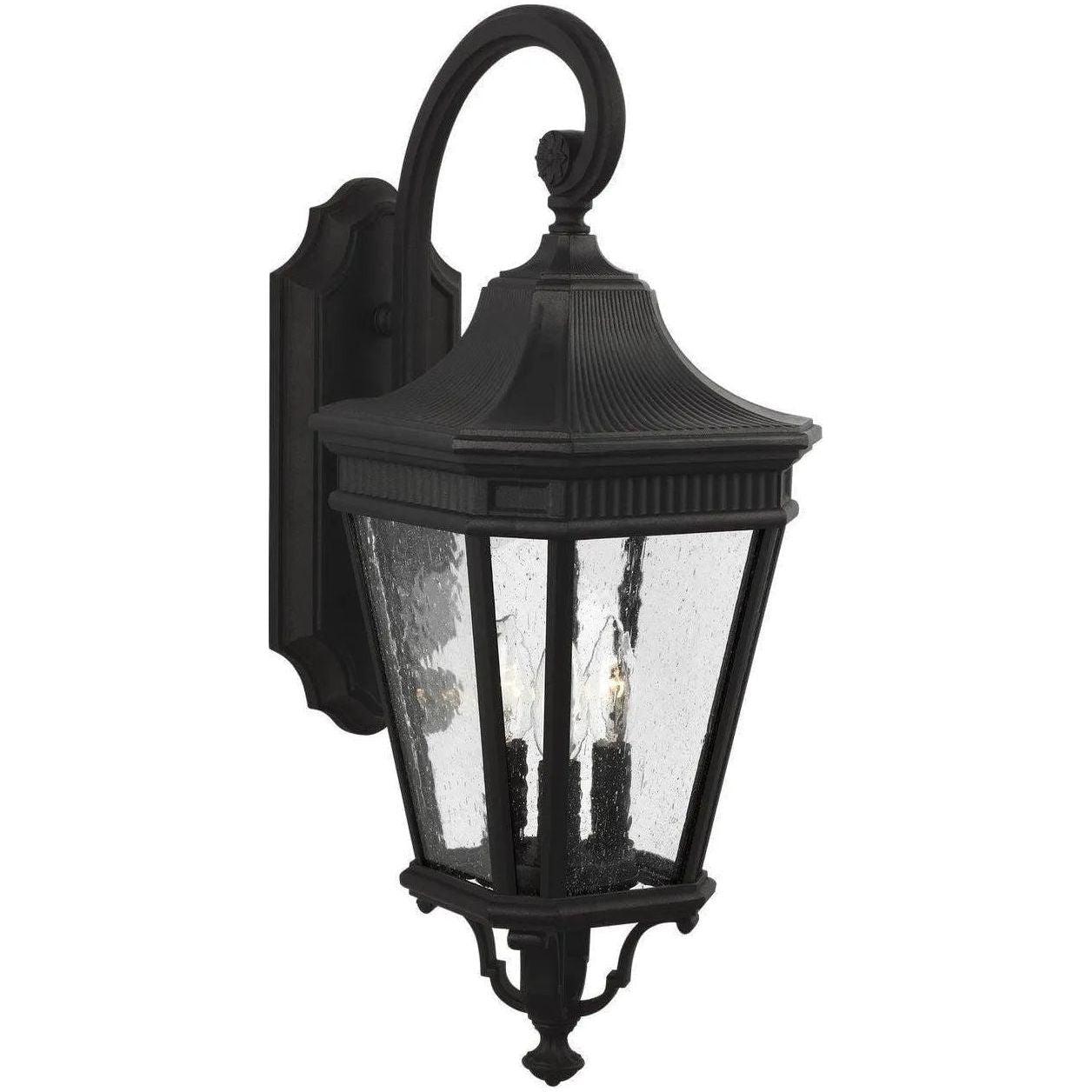 Generation Lighting - Cotswold Lane Outdoor Wall Lantern - OL5400BK - Canada Light Shop