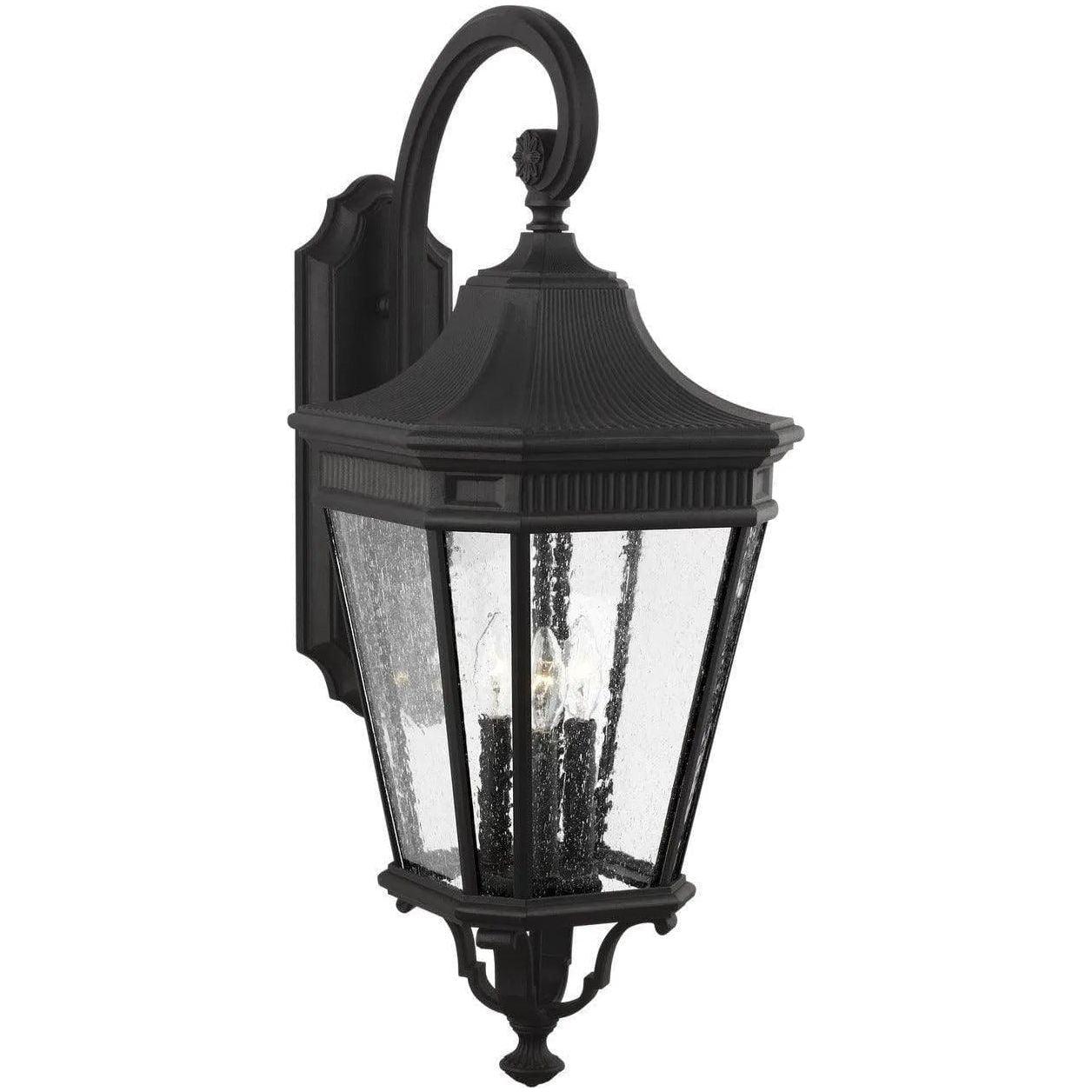 Generation Lighting - Cotswold Lane Outdoor Wall Lantern - OL5405BK - Canada Light Shop
