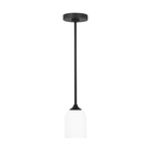 Generation Lighting - Emile Mini Pendant - GLP1021EN3/MBK - Canada Light Shop