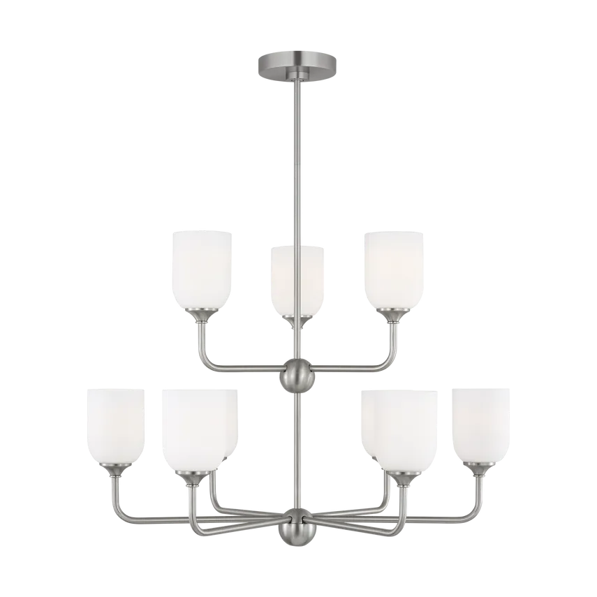 Generation Lighting - Emile XL Chandelier - GLC1109BS - Canada Light Shop